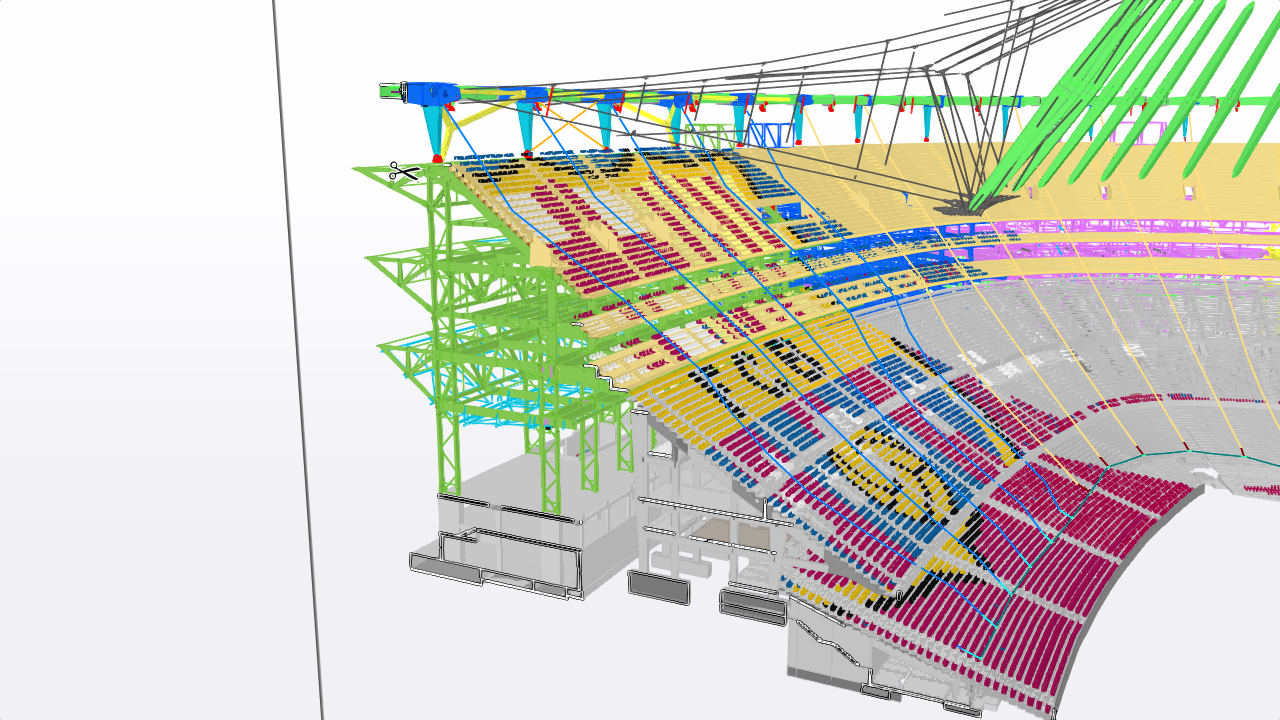 CAMP NOU MODEL | SDENG ENGINEERING BUREAU